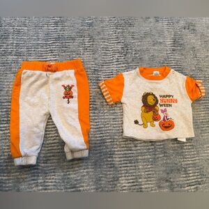 Disney Winnie the Pooh Orange Baby Apparel Halloween